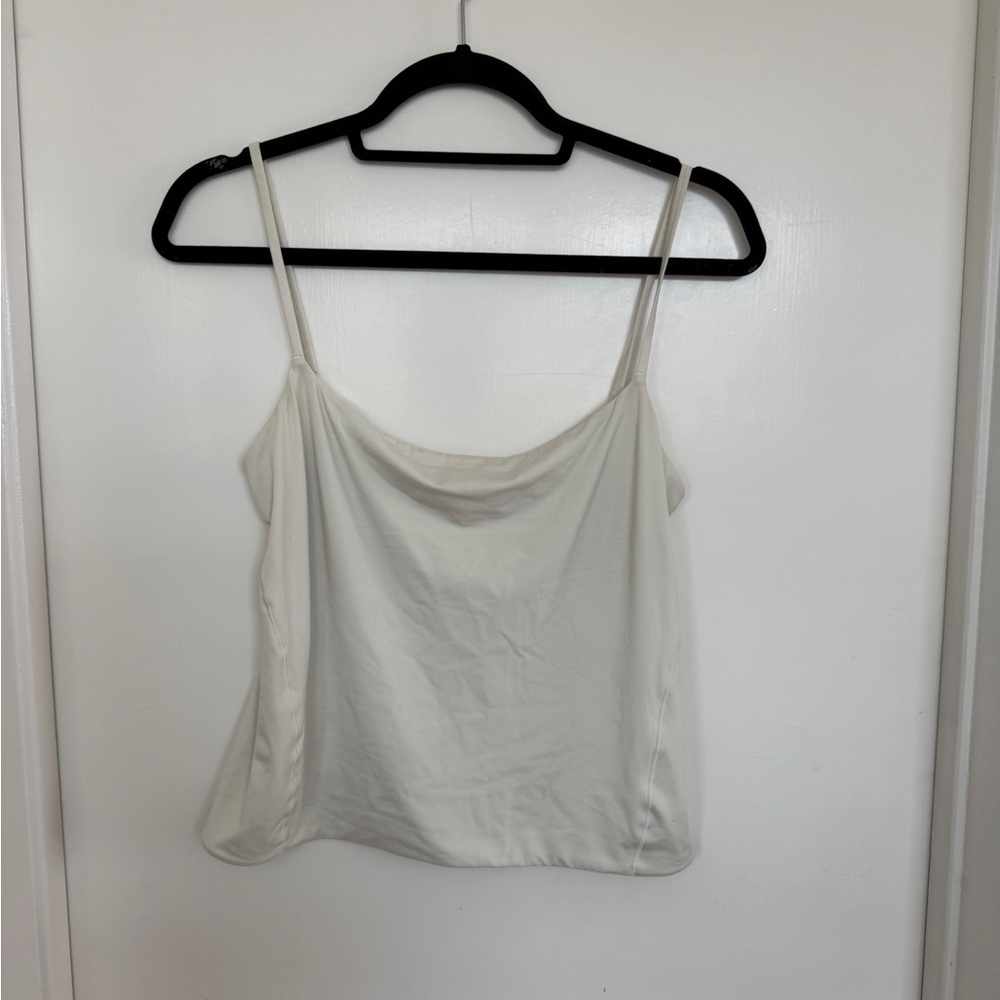 Lululemon Athletica Ivory Nulu Top